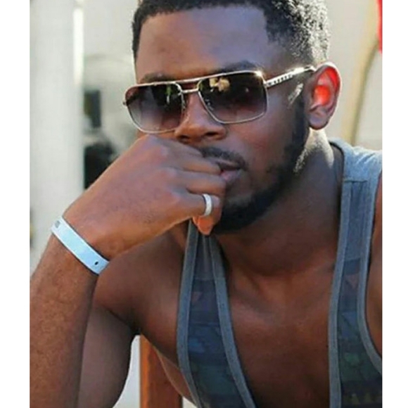 BRONZED METAL FRAMED SQUARED SHADEZ - Picture 2 of 5